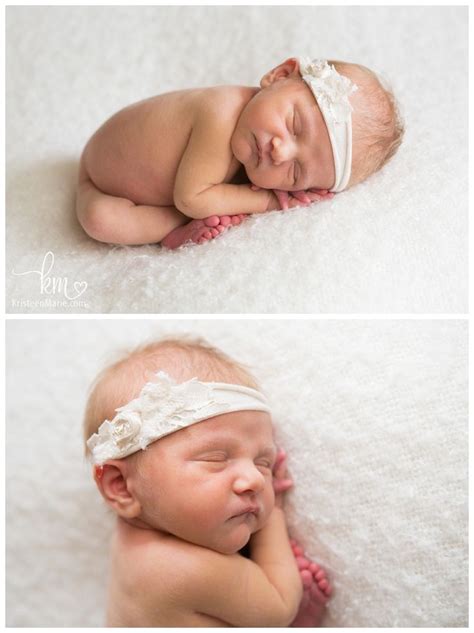 A Strawberry Blond Baby Girl Zionsville Newborn Photography Blonde
