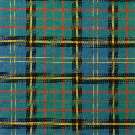 Macmillan Hunting Ancient Light Weight Tartan Fabric Lochcarron Of