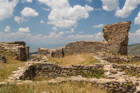 Ruins Of The Medieval Markovi Kuli Castle Stock Photo Image Of Nature