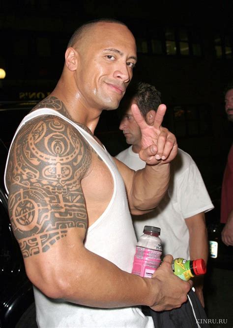 Dwayne the rock johnson was naturally introduced to an expert wrestling family in 1972. Dwayne Johnson aka The Rock Tattoos