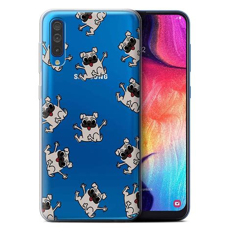 Stuff4 Gel Tpu Casecover For Samsung Galaxy A50 2019doodlepattern