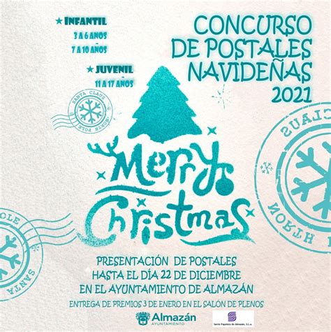 Concurso De Postales Navideñas 2021 Ayuntamiento De Almazán