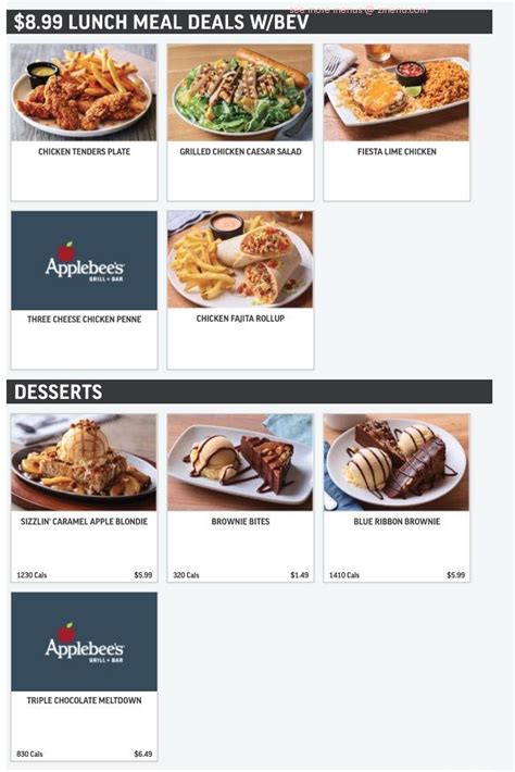 First order online $25 minus $5, via. Online Menu of Applebees Grill + Bar Restaurant, Natchez ...