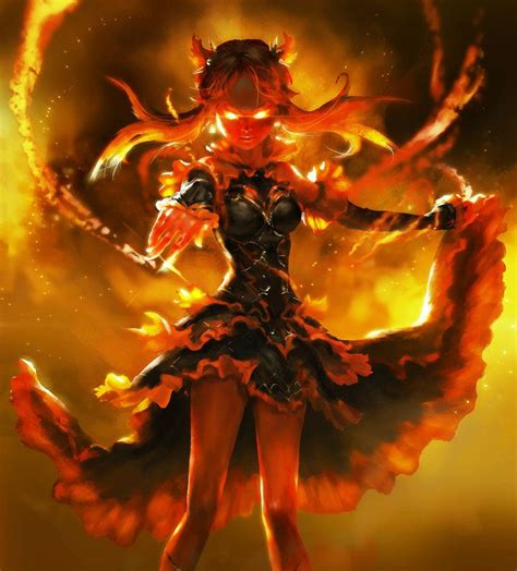Burn Out By Mad Jojo On Deviantart Fire Demon Fantasy Demon Anime Warrior
