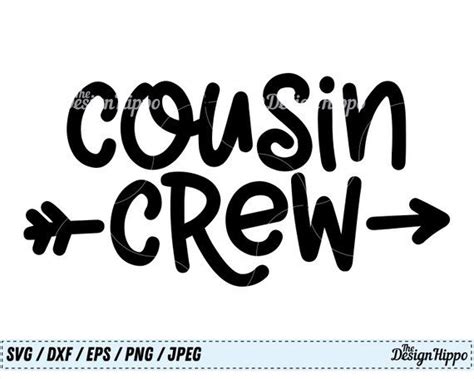 free cousin crew clip art - Google Search | Cousins, Cricut, Svg