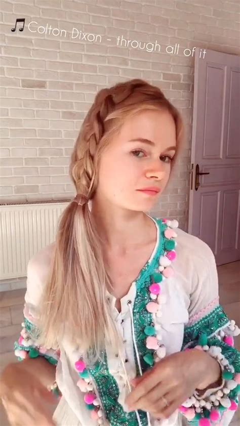 Blonde Hairstyle İdea Video Video Ponytail hairstyles