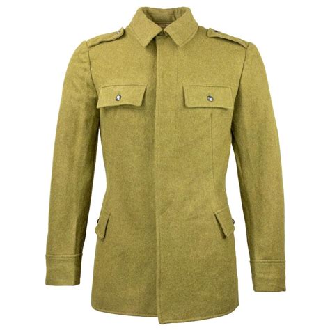 Surplus Romanian Army Wool Jacket Camouflageca