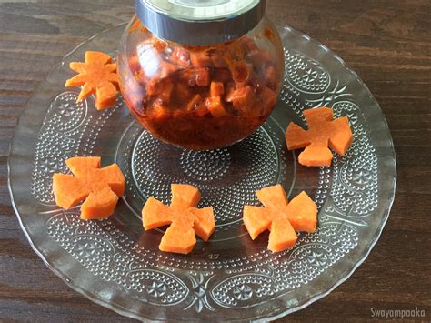 Carrot Pickle Instant Carrot Pickle Recipe Food And Remedy