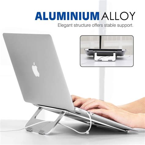 Buy Pillarmax Laptop Stand Foldable Laptop Holder With Heat Vent