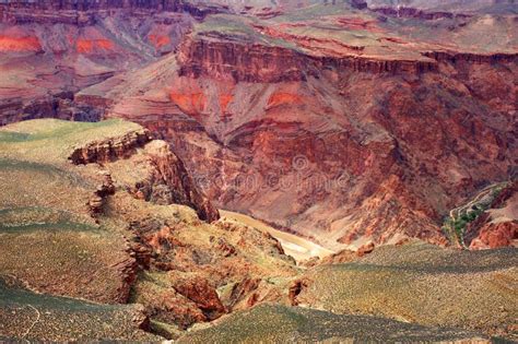 Amazing Grand Canyon Aerial View Landscape Stock Photo Image Of