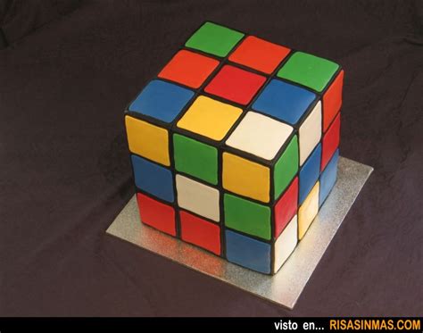 Tartas Originales Cubo De Rubik Rubiks Cube Cake Cube Cake My