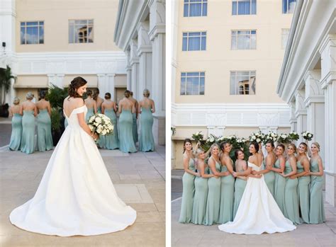 Elegant White And Gold Clearwater Beach Wedding The Sandpearl Marry