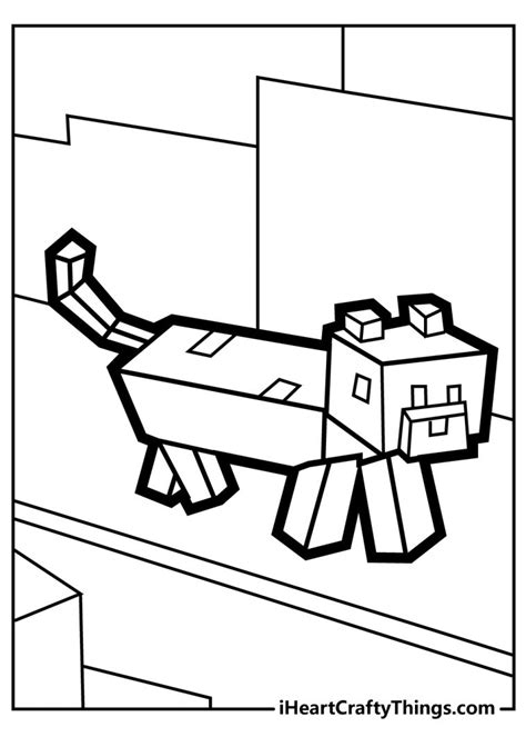 Minecraft Coloring Pages 100 Free Printables