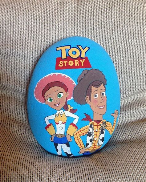 Toy Story Piedraspintadas Disney Pebble Painting Love Painting Pebble Art Painting Crafts