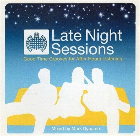 Ministry Of Sound Late Night Sessions 2 Cd Set Mixed By Mark