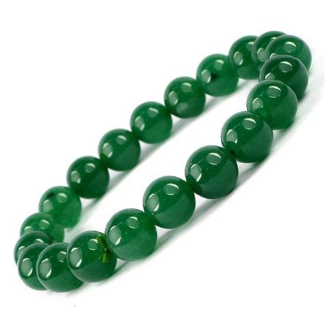 Green Aventurine Bracelet 10 Mm Stone Bracelet For Reiki Healing And