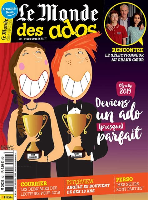 Le Monde Des Ados N421 Du 9 Janvier 2018 Télécharger Des Magazines