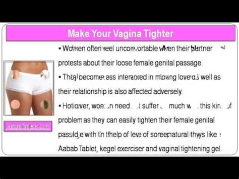 Best Ways To Make Your Vagina Tighter Youtube