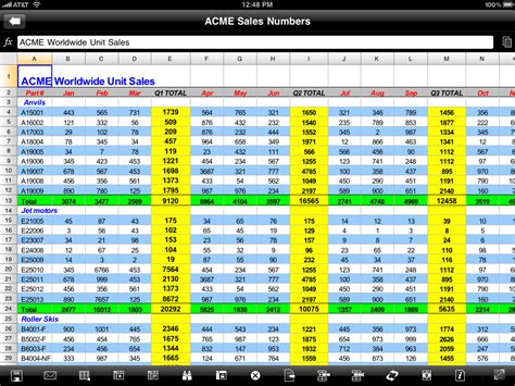 Spreadsheet For Iphone Throughout How To Excel Files On The Ipad Or