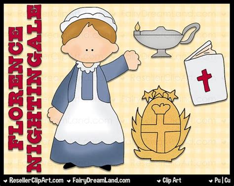 Florence Nightingale Digital Clip Art Commercial Use Graphic Etsy