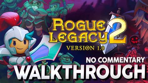 Rogue Legacy 2 Gameplay Walkthrough No Commentary P1 Citadel Agartha