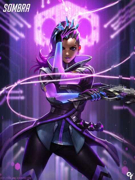 Sombra By Liang Xing On Deviantart Overwatch Personajes Sombra