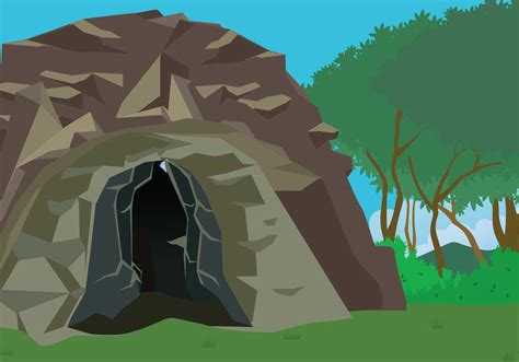 Inside A Cave Clip Art Minimalis