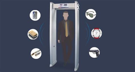 High Sensitivity Body Scanner Metal Detector With 18 Exploration Areas
