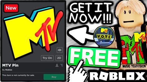 Free Accessory How To Get Mtv Pin Roblox The Vma Experience Event