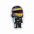 Fernando Alonso Chibi - Sticker - Dot Badges