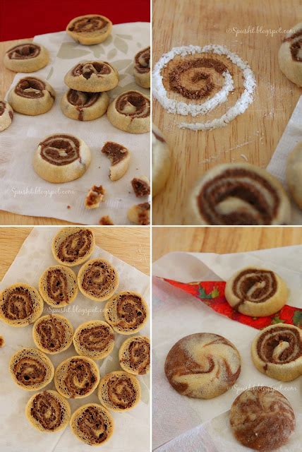 Spusht Pinwheel Cookies Vanilla Chocolate Eggless Cookies