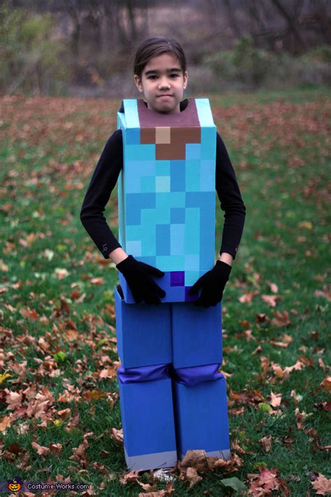 Minecraft Steve Costume Printables