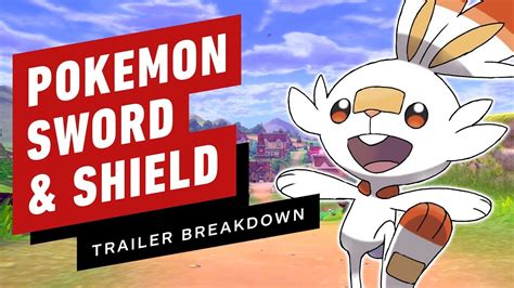 Pokemon Sword And Shield Trailer Breakdown Gen 8 Starters