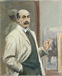 Selbstporträt, 1910 von Max Liebermann: Kunstdruck kaufen