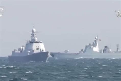 Chinas Navy Puts 2 More Advanced Type 055 Destroyers Into Service In