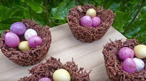Chocolate Easter Nest Easter Recipe Steves Kitchen
