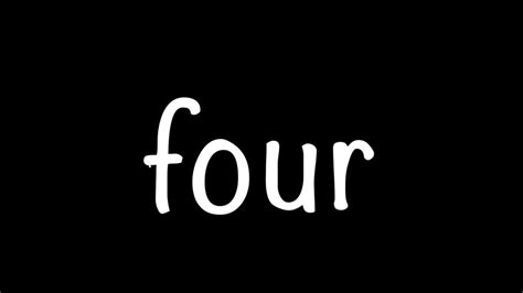 four - YouTube