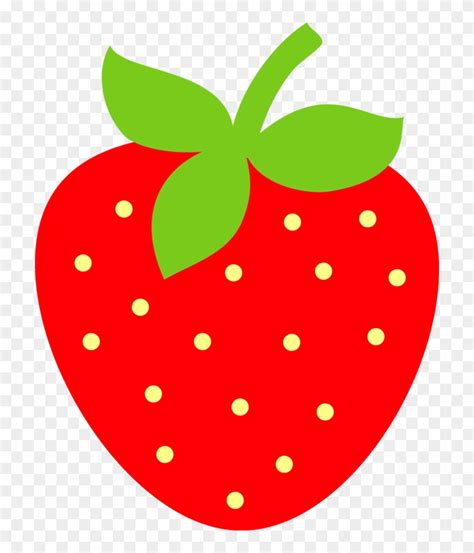 Fruit Clipart Cute Strawberry Clipart Free Transparent Png Clipart