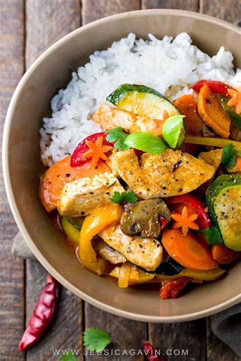 Check spelling or type a new query. Thai Chicken Curry with Coconut Milk | Jessica Gavin