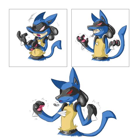 I post daily furry tf/tg content from many sources for all to enjoy! Lucario TF Commission Part2 — Weasyl