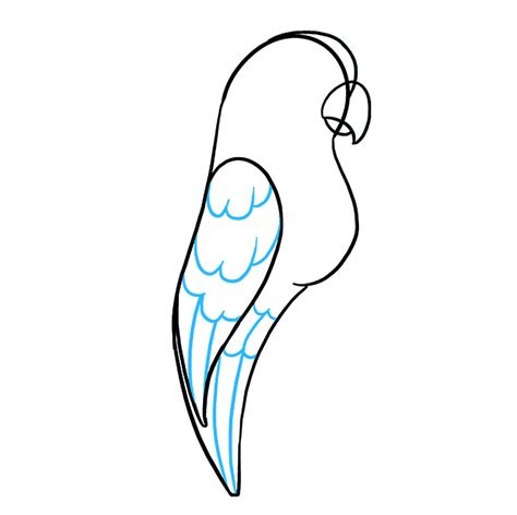 How To Draw A Parrot Really Easy Drawing Tutorial Unianimal