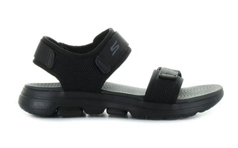 Sandals Skechers Gowalk Cabourg Black Padded And Comfortable