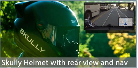 That is, it doesn't replace the venerable headcheck (what was it they said in driving school, a mirror only says. 7 High-tech Helmets - High tech and high style.