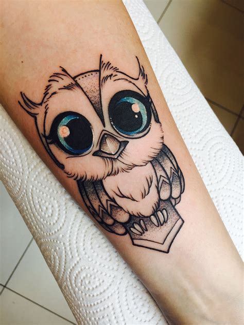 Pin By Leen Van Den Bulcke On Uilen Baby Owl Tattoos Cute Owl Tattoo