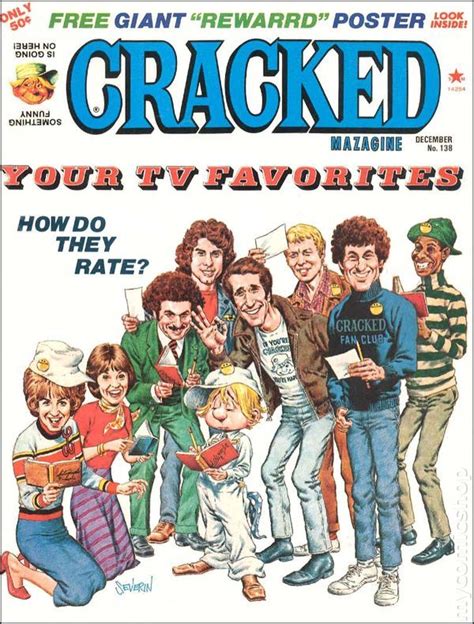 cracked 138 december 1976 cover by john severin comic books
