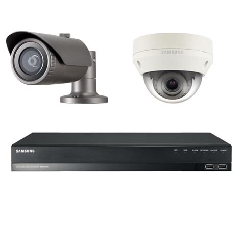 Samsung Mp Cctv Security Package Camera Dome Bullet Full Hd P Ip