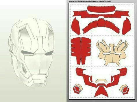 Pin By Kate Levchuk On Art Iron Man Helmet Cardboard Mask Cardboard Art