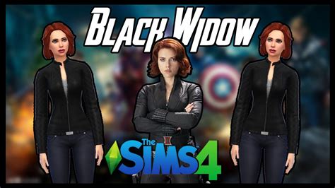 Sims 4 Black Widow