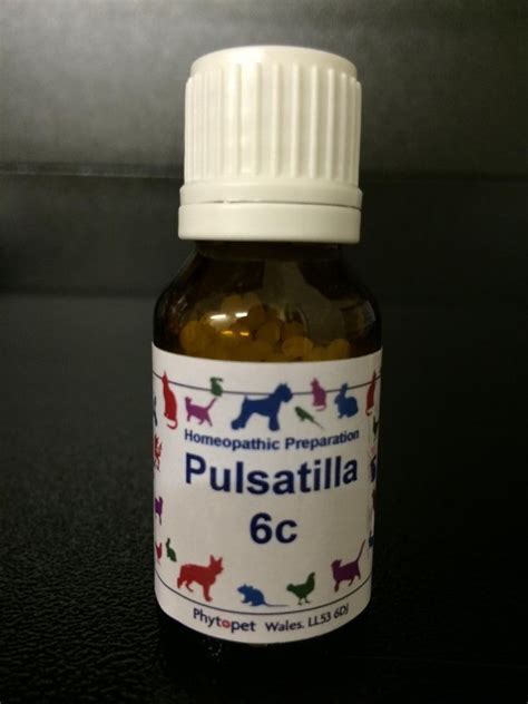 Pulsatilla 6c 200 Pillules Homeopathic Nosodes Health Dog