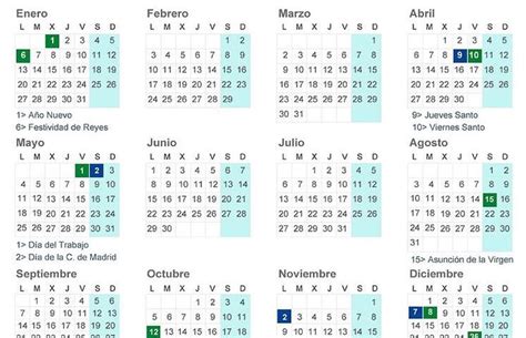 Calendario Laboral 2023 Madrid Oficial Get Calendar 2023 Update